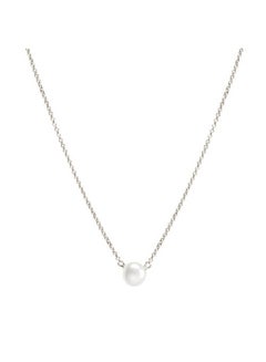 Dogeared Sterling Silver Chain Necklace 