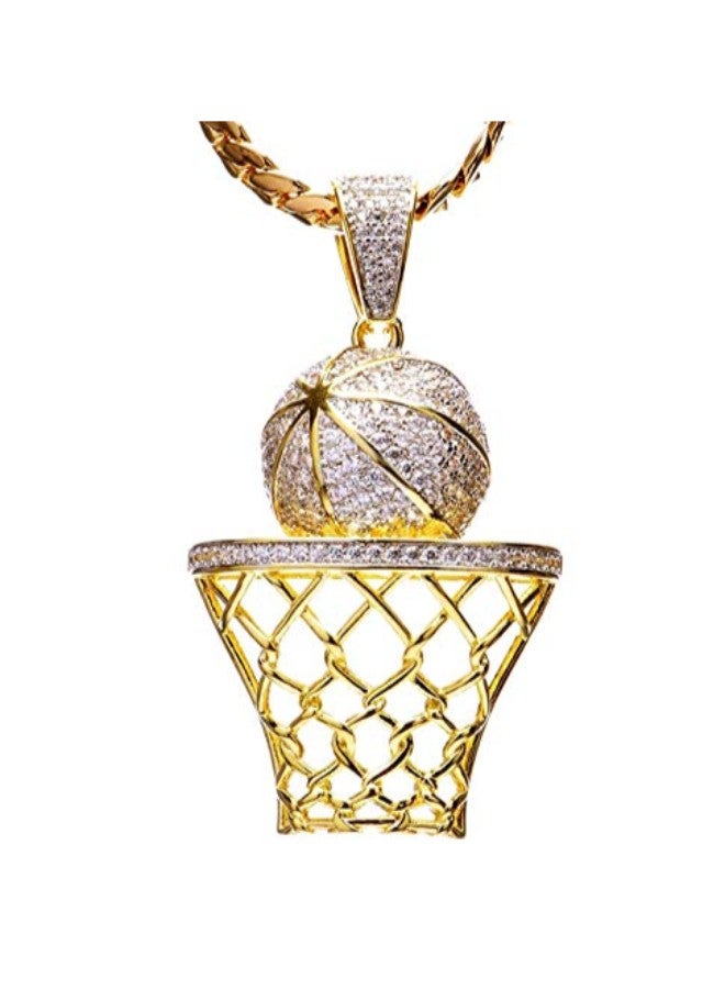 Brass Pendant Necklace