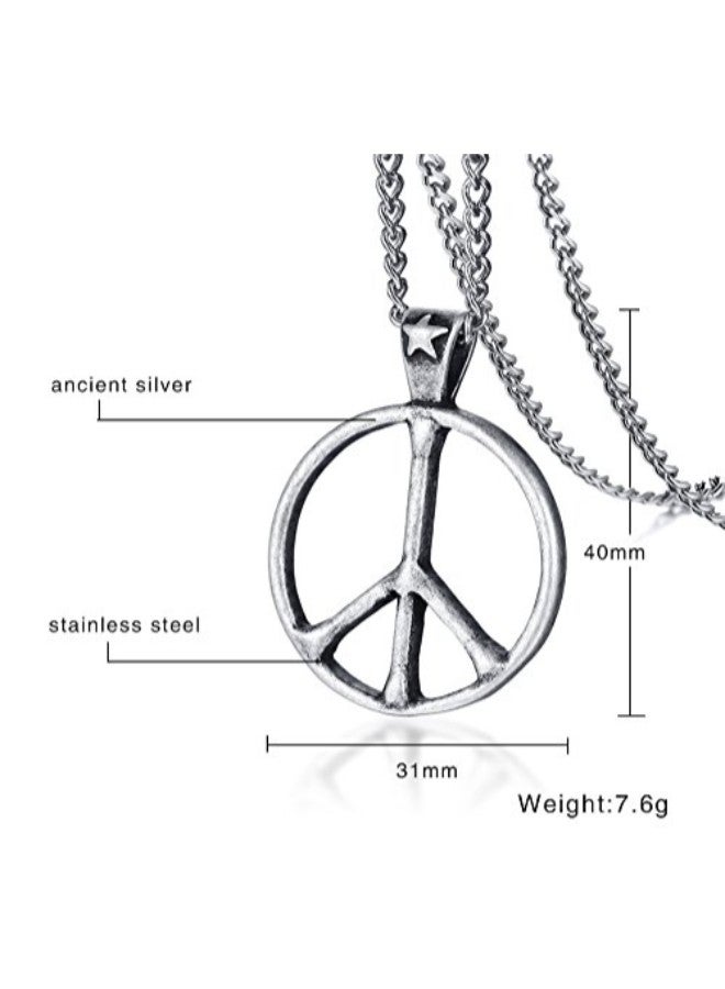 HUANIAN Stainless Steel Pendant Necklace  - Image 2
