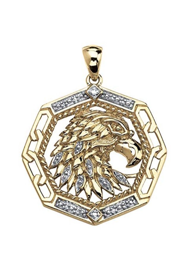 Palm Beach Jewelry - 925 Sterling Silver Pendant With Diamond - Image 1