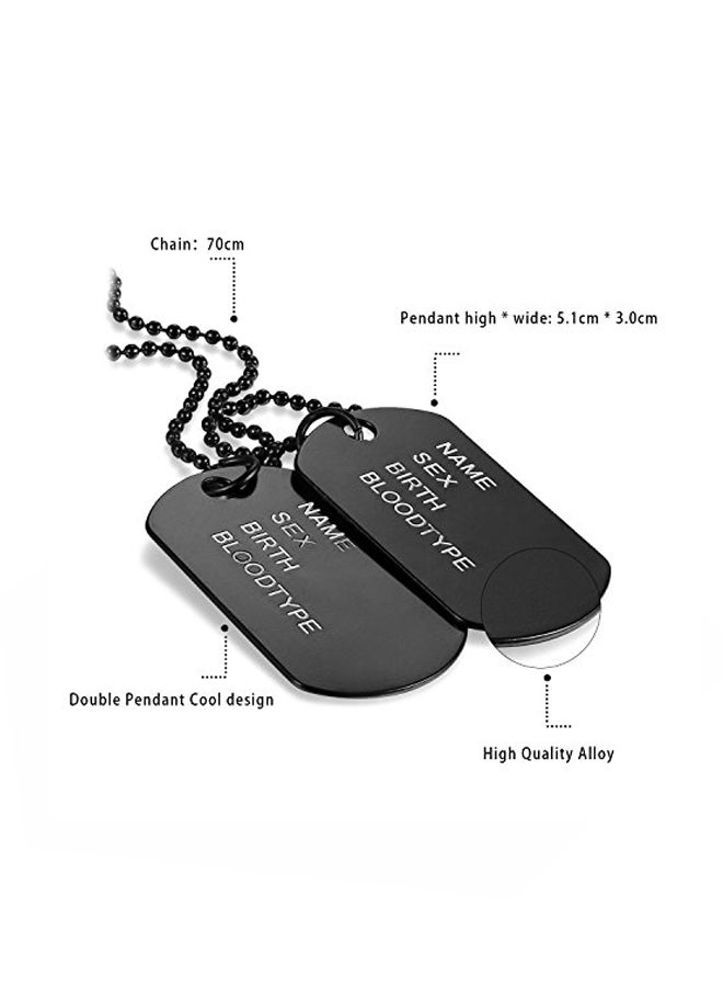 Oidea Stainless Steel Pendant Necklace - Image 2