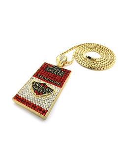Bitter Sweet Store Brass Pendant Necklace With Zircon  - Image 2