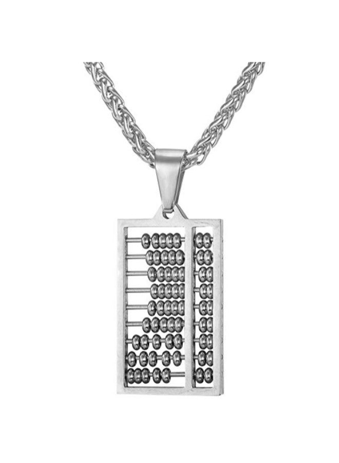 Stainless Steel Pendant Necklace - v1552134898/N21646710A_1