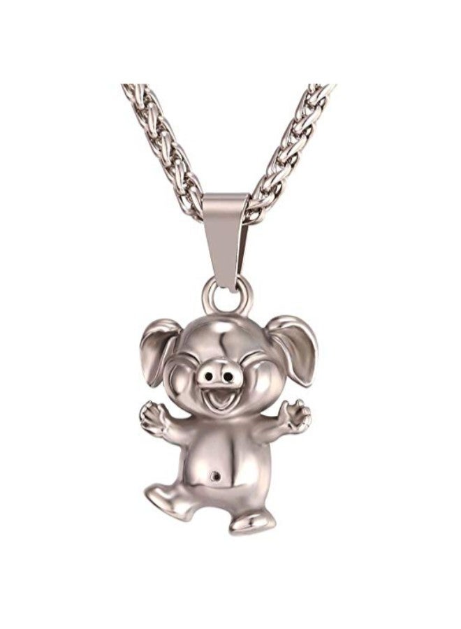 U7 Stainless Steel Pendant Necklace - Image 1