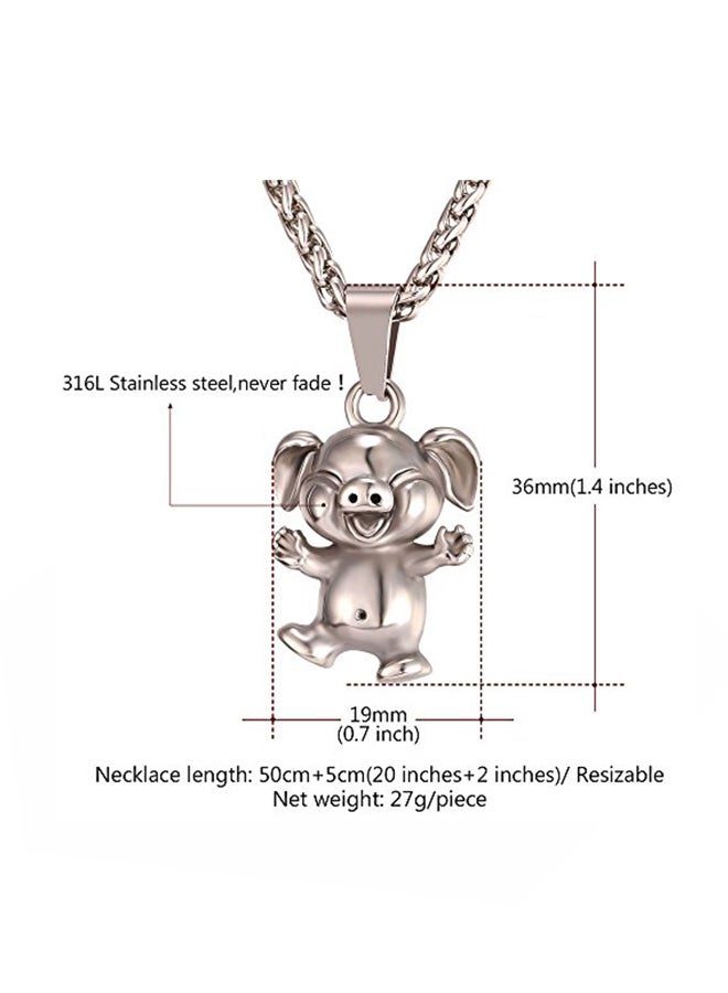 U7 Stainless Steel Pendant Necklace - Image 2