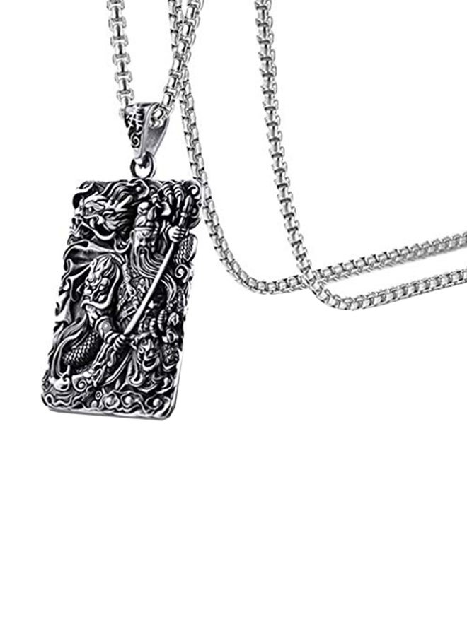 Xusamss Stainless Steel Pendant Necklace