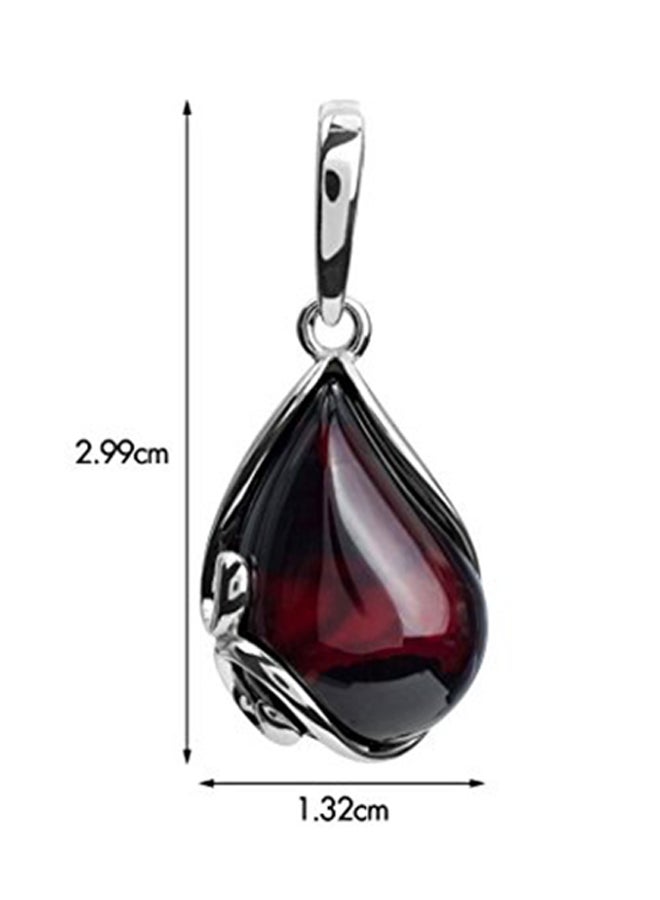 Ian & Valeri Co. - 925 Sterling Silver Tear Drop Pendant - Image 1