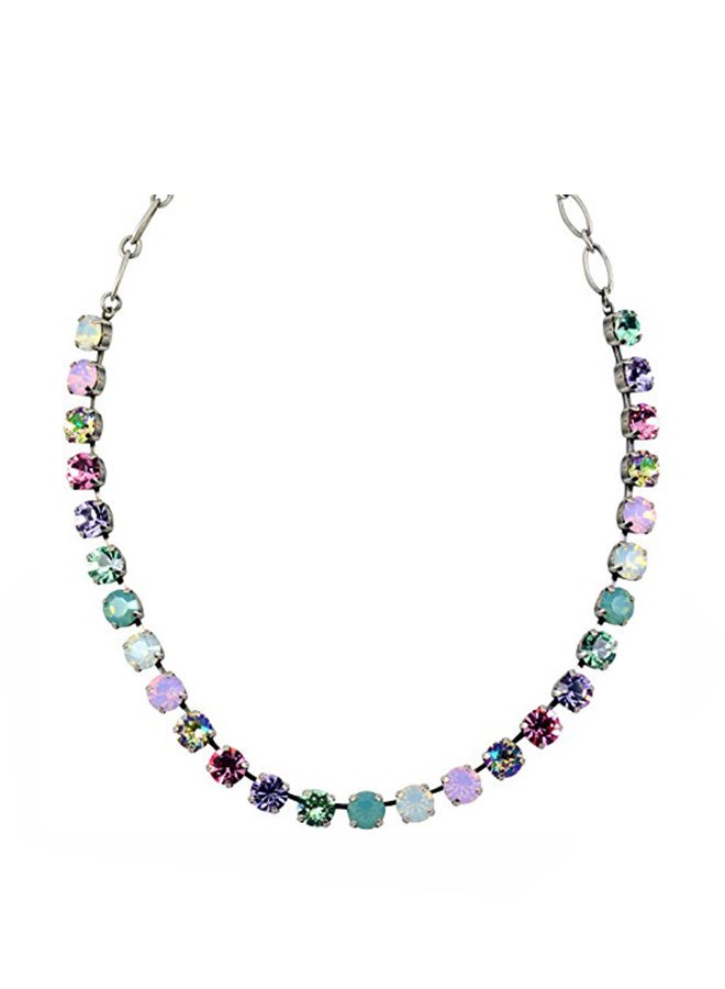 Mariana Silver Plated Basemetal Round Chain Necklace - Image 1