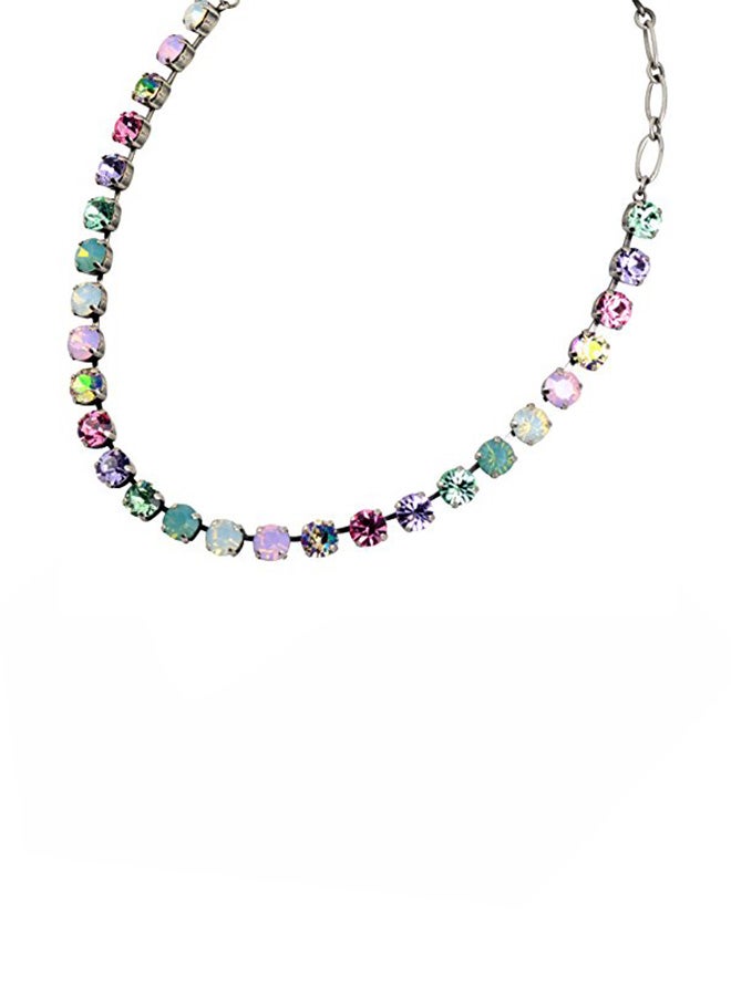 Mariana Silver Plated Basemetal Round Chain Necklace - Image 2