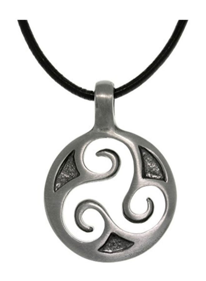 Jewelry Trends Pewter Pendant Necklace - Image 1