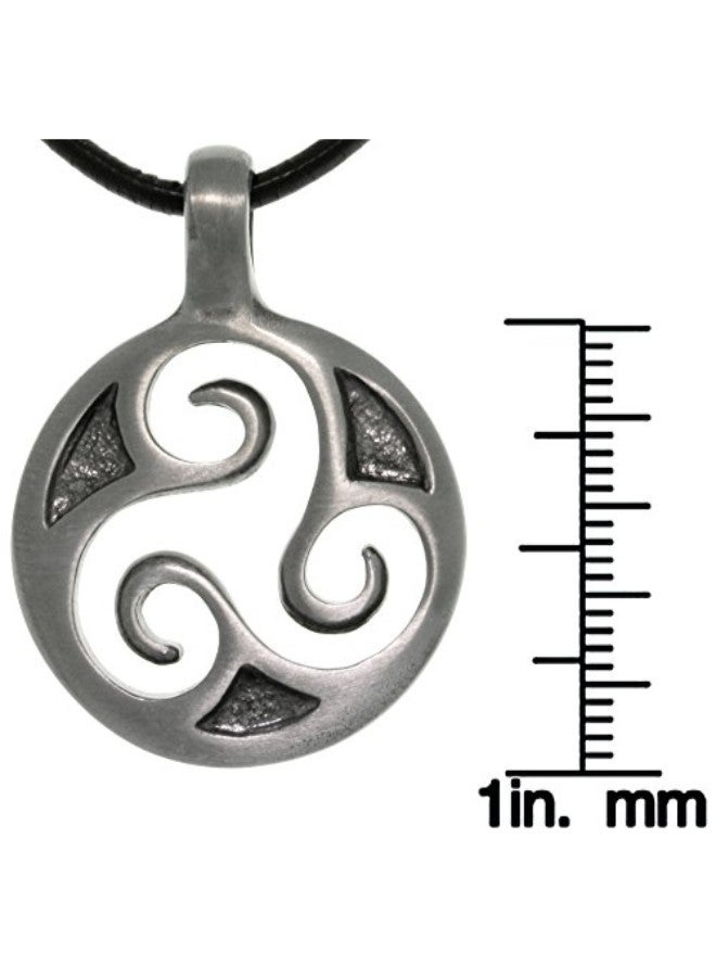 Jewelry Trends Pewter Pendant Necklace - Image 3