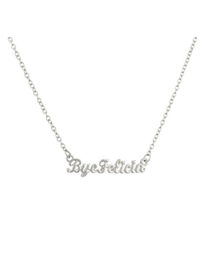 Lux Accessories Brass Pendant Necklace - Image 1