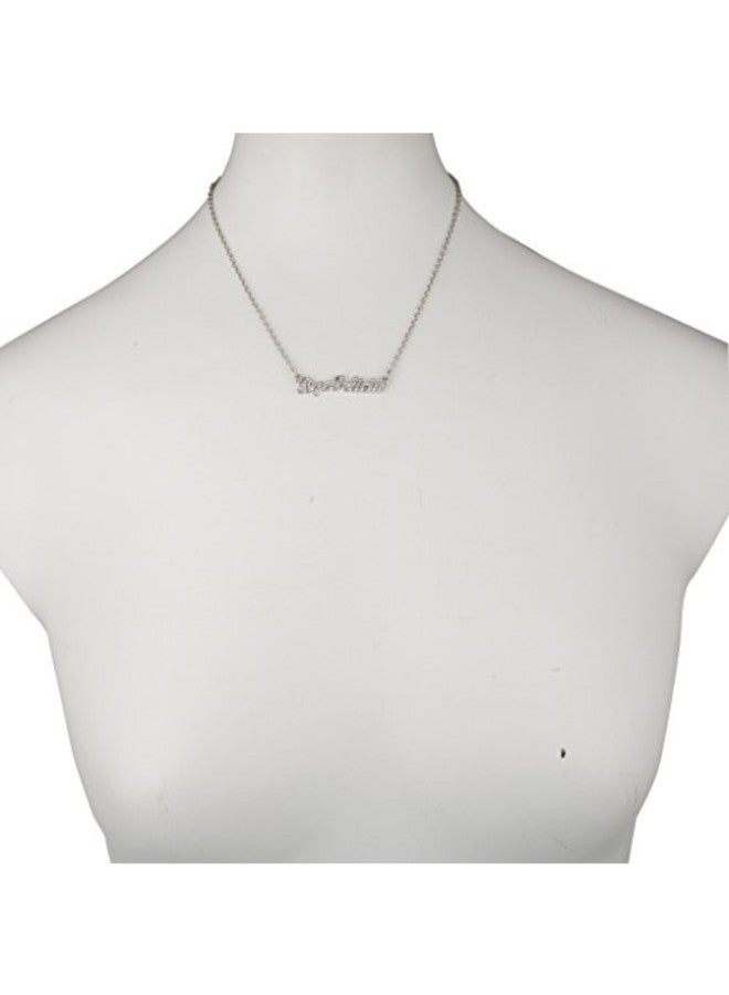 Lux Accessories Brass Pendant Necklace - Image 2