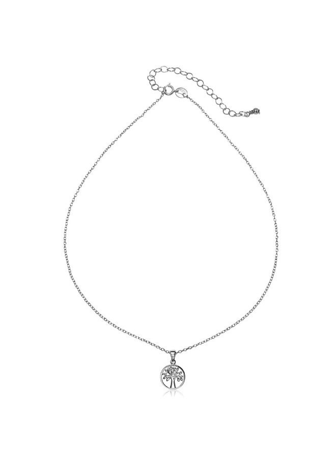 GemStar USA - 925 Sterling Silver Choker Necklace - Image 1