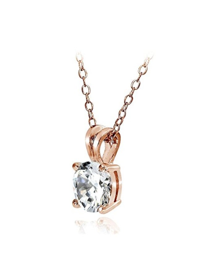 Hoops & Loops - 925 Sterling Silver Chain Necklace With Cubic Zirconia - Image 1