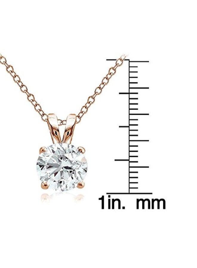 Hoops & Loops - 925 Sterling Silver Chain Necklace With Cubic Zirconia - Image 1