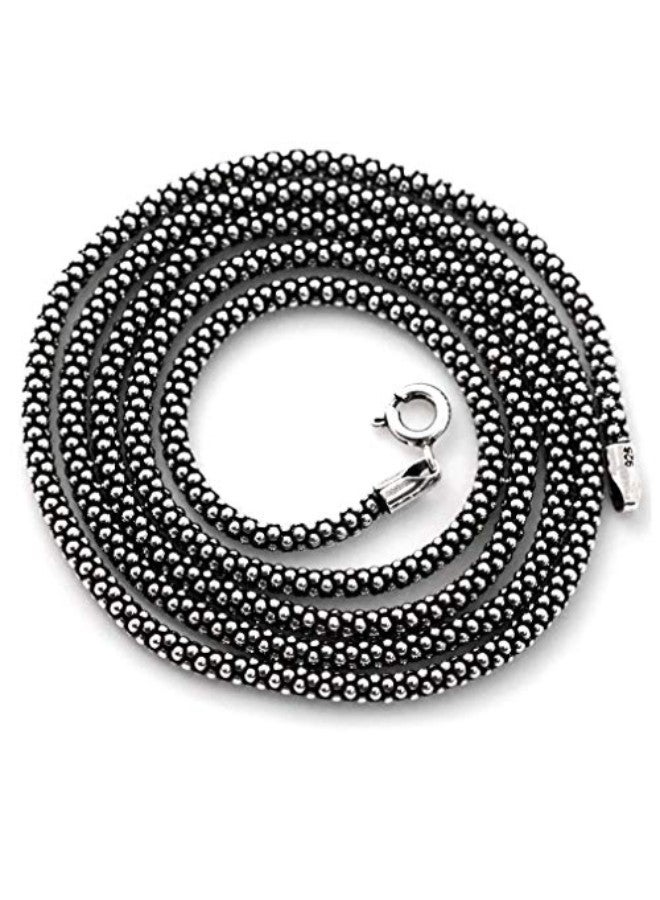 Silvershake Sterling Silver Chain Necklace - Image 2