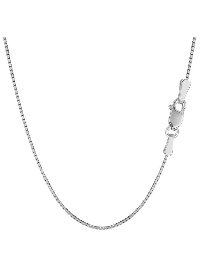 925 Sterling Silver Box Chain Necklace - v1552139249/N21648055A_1