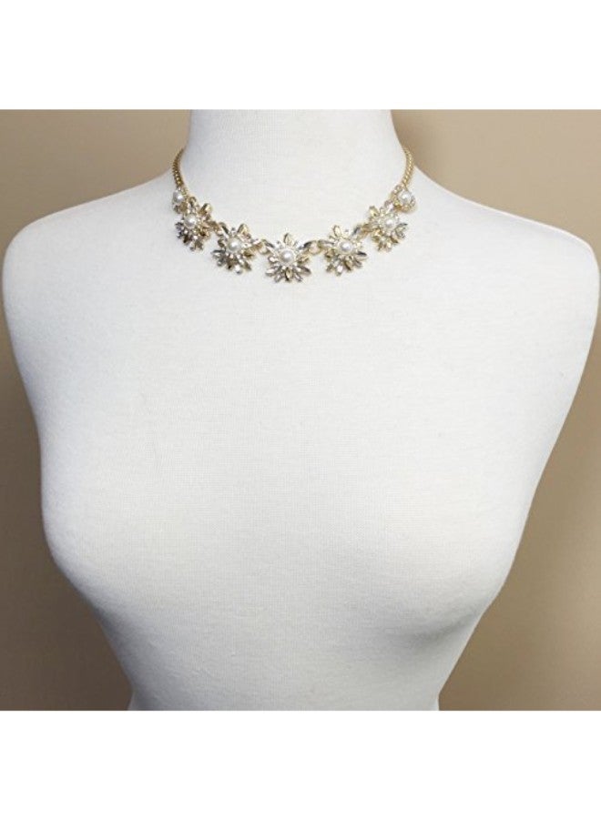 Gypsy Jewels - Brass Chain Necklace And Earring Set - Image 1