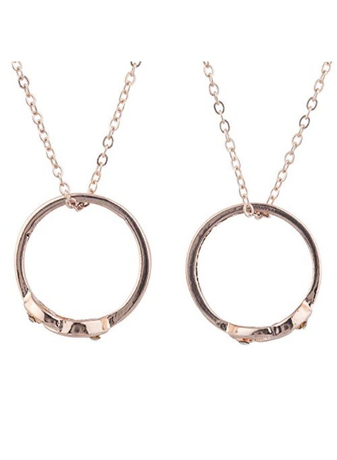 Lux Accessories Brass Chain Necklace - Image 3