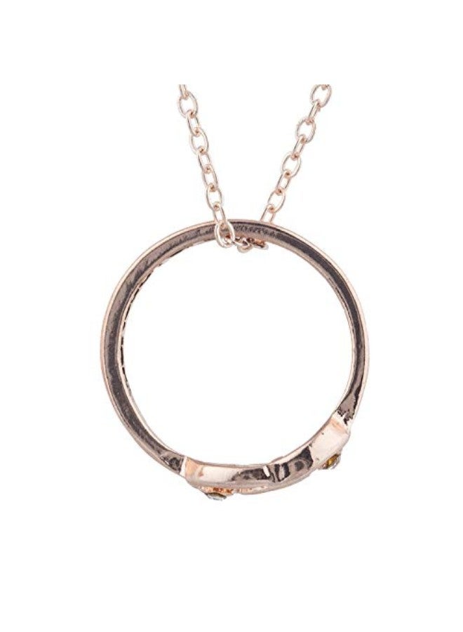 Lux Accessories Brass Chain Necklace - Image 4