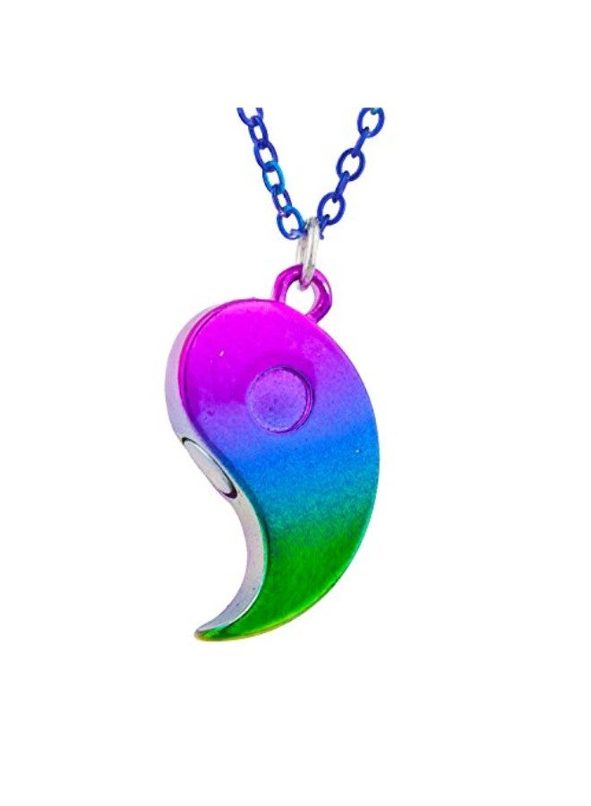 Lux Accessories - 2-Piece Brass Pendant Necklace - Image 1