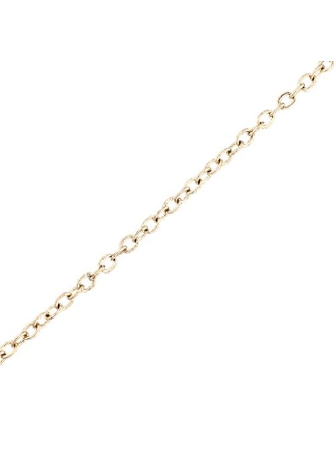 Lux Accessories Brass Pendant Necklace - Image 2