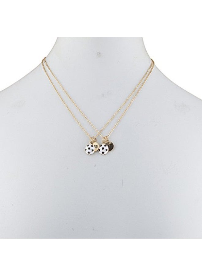 Lux Accessories Brass Chain Necklace  - Image 2