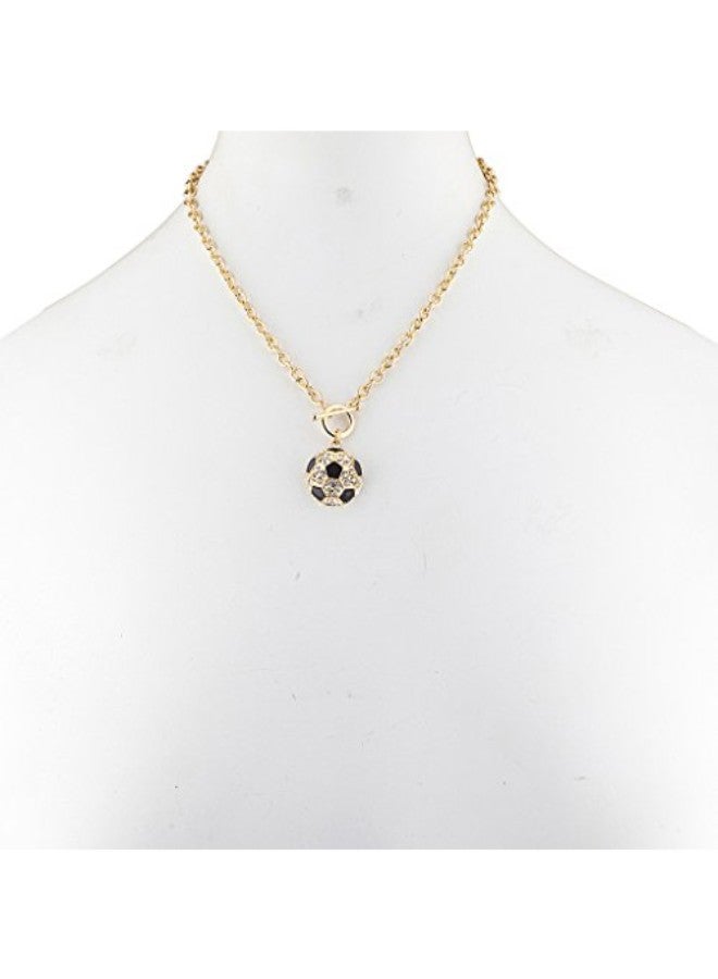 Lux Accessories Brass Charm Necklace - Image 2