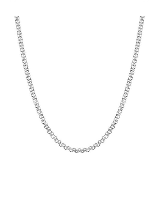 Amberta 925 Sterling Silver Bismark Chain Necklace - Image 1