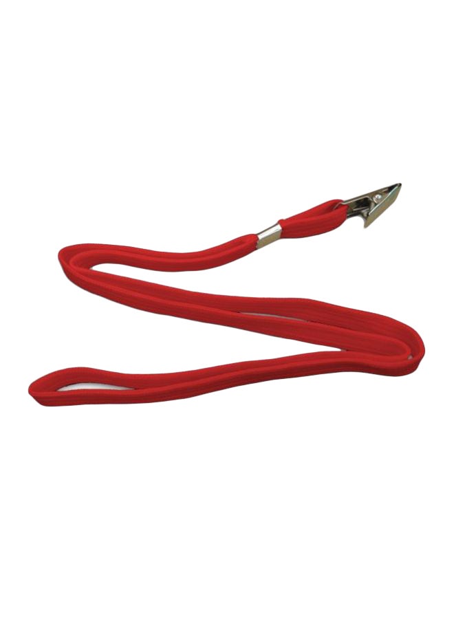 بيندرماكس طقم حوامل شارة الاسم من 50 قطعة أحمر