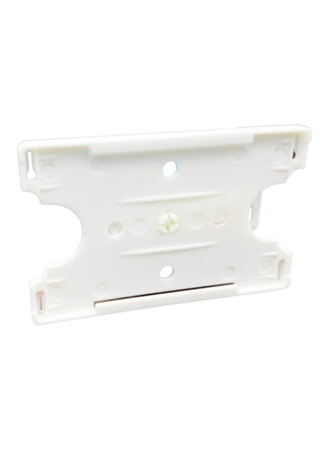 بيندرماكس طقم حامل بطاقات مكوّن من 50 قطعة أبيض