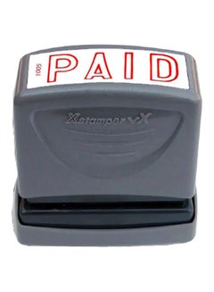 Xstamper Pre-Inked E-Mailed Stamp Grey/Red 