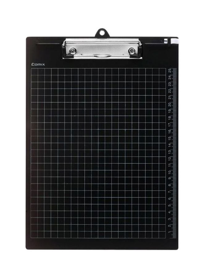 COMIX Examination Clipboard Black/Silver 