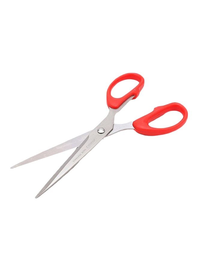 كوميكس مقص محمول فضي / أحمر