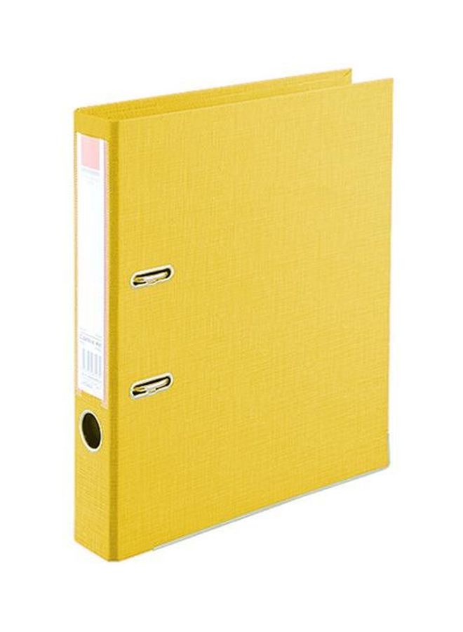 COMIX 30-Piece Lever Arch File Yellow 