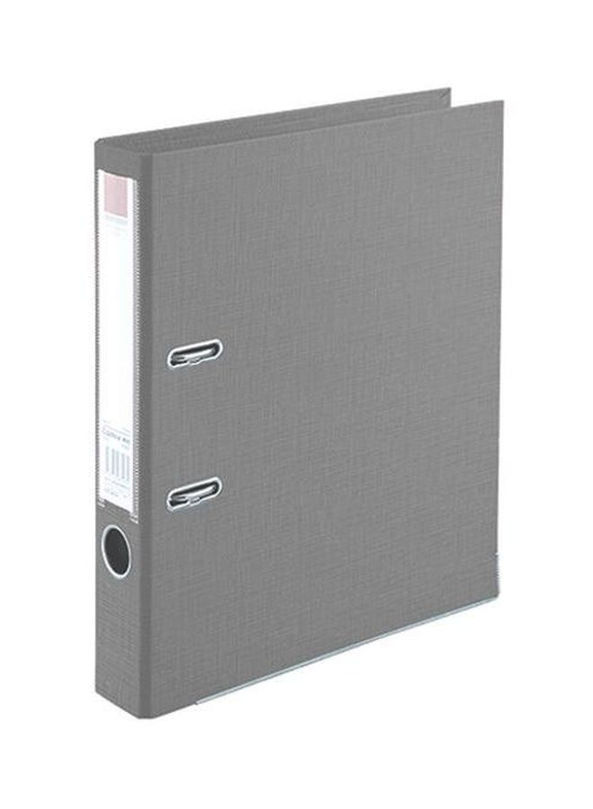 COMIX 10-Piece Lever Arch File Grey 
