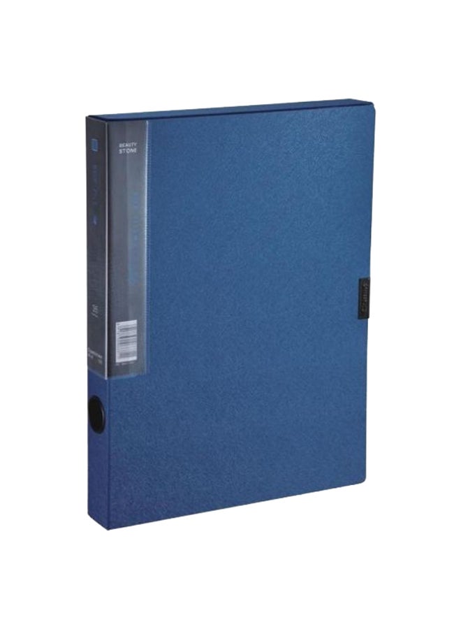 COMIX A4 Grapevine File Box Blue 