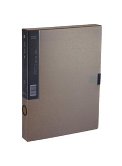 A4 Grapevine File Box Brown