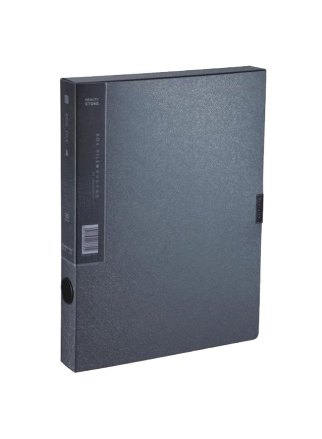 COMIX A4 Grapevine File Box Black 