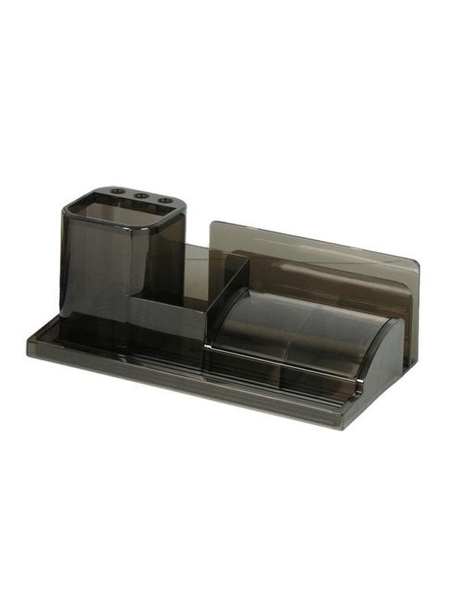 Elsoon Compact Desk Organizer Smoke