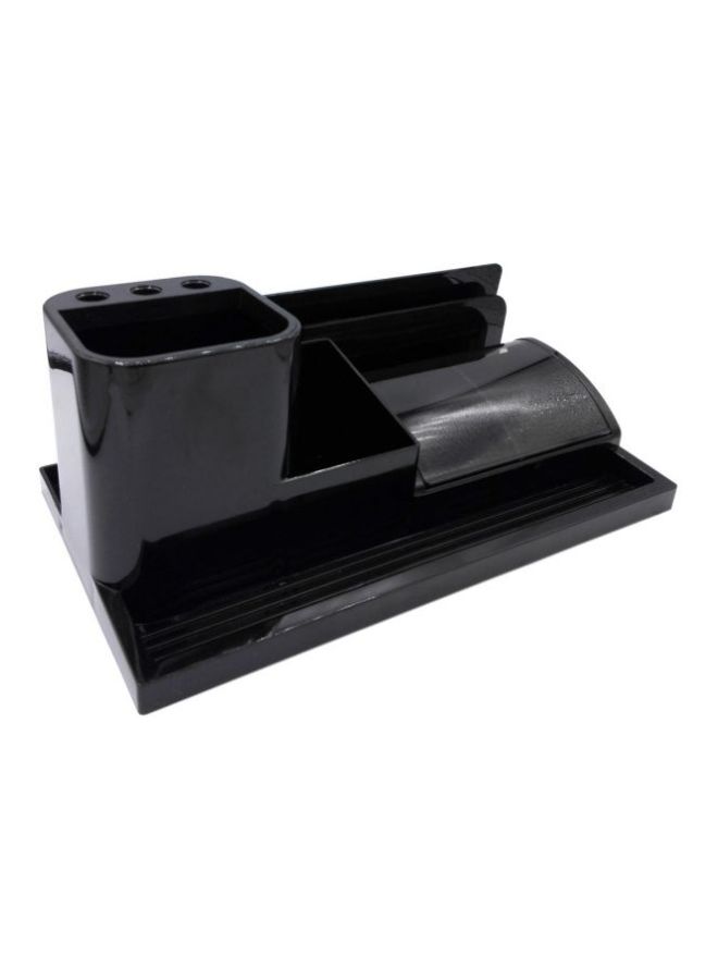 Elsoon Compact Desk Organizer Black