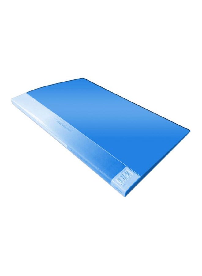 COMIX Display Book File Folder Blue 