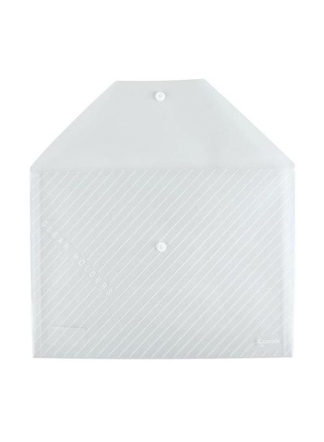 COMIX 10-Piece A4 File Set White 