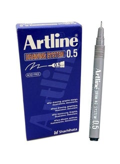 12-Piece Drawing System Pen Black