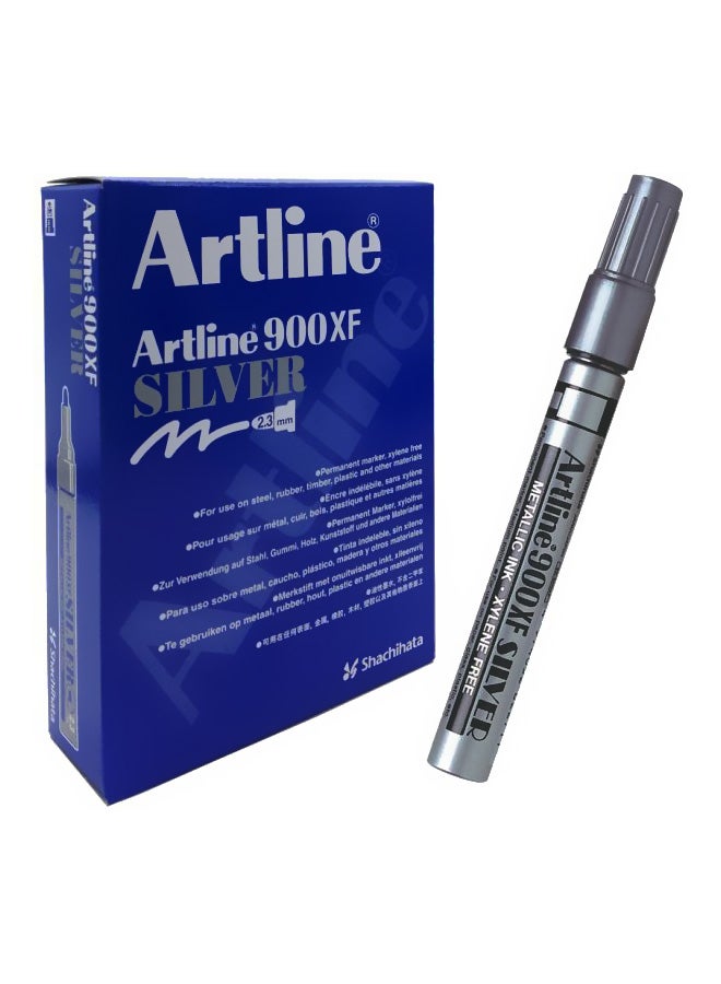 Artline - 12-Piece Permanent Markers Silver - Image 1