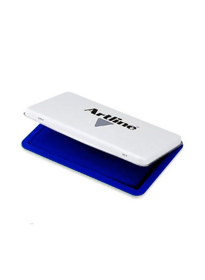 Artline - Stamp Pad No 2 Blue/White - Image 1