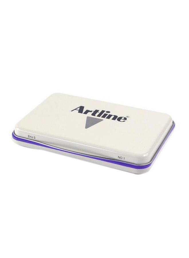 Artline - Stamp Pad No 1 Purple/White - Image 1