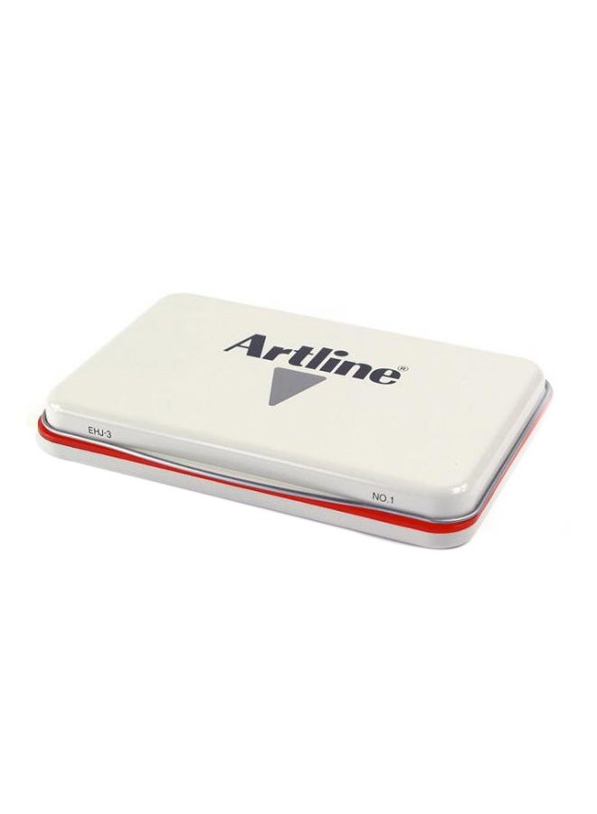 أداة ختم رقم 1 أحمر/أبيض