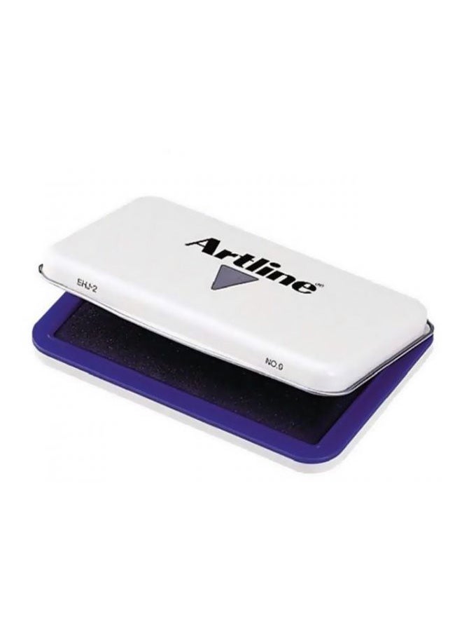 أداة ختم رقم 0 بنفسجي/أبيض